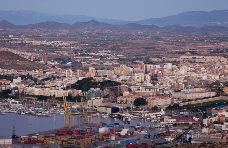 vista Puerto de Cartagena